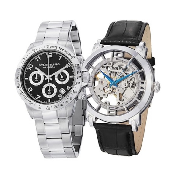 Stuhrling Men’s2piece Concorso&Winchester Watchset - Picture 6 of 8